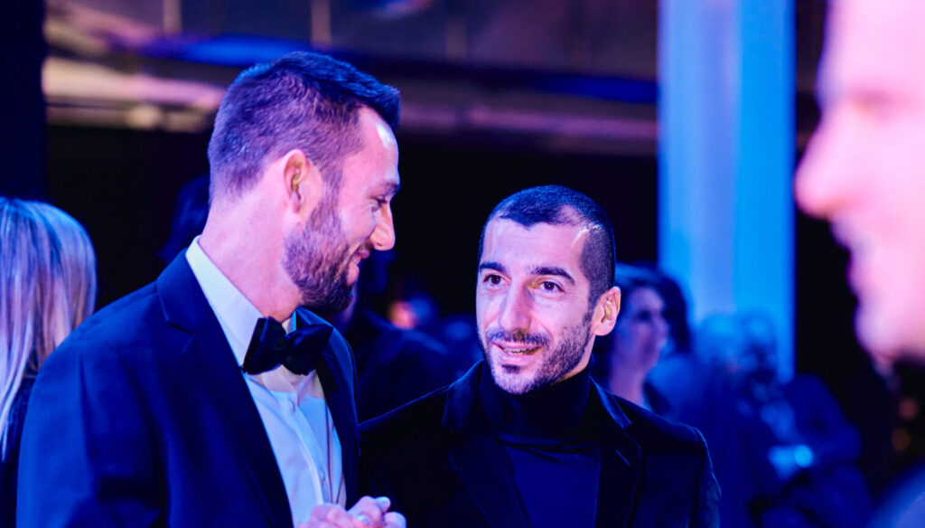 de vrij mkhitaryan FC Internazionale Xmas Dinner
