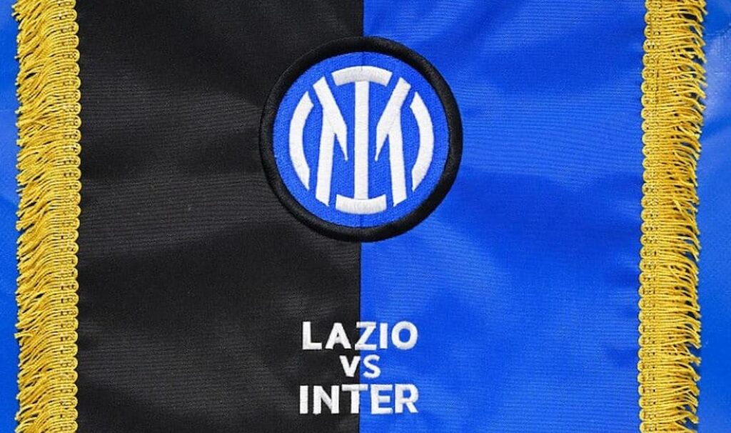 lazio inter gagliardetto