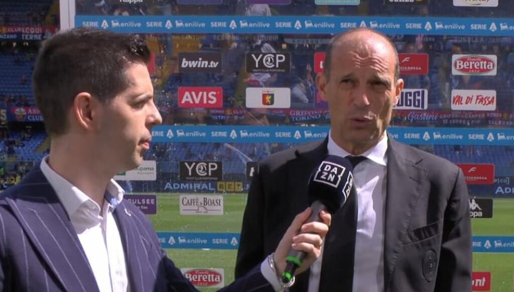 dazn allegri genoa milan (1)