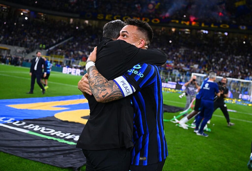 zanetti e lautaro coppa italia