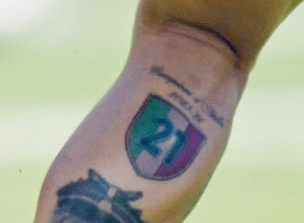 21 tatuaggio dimarco