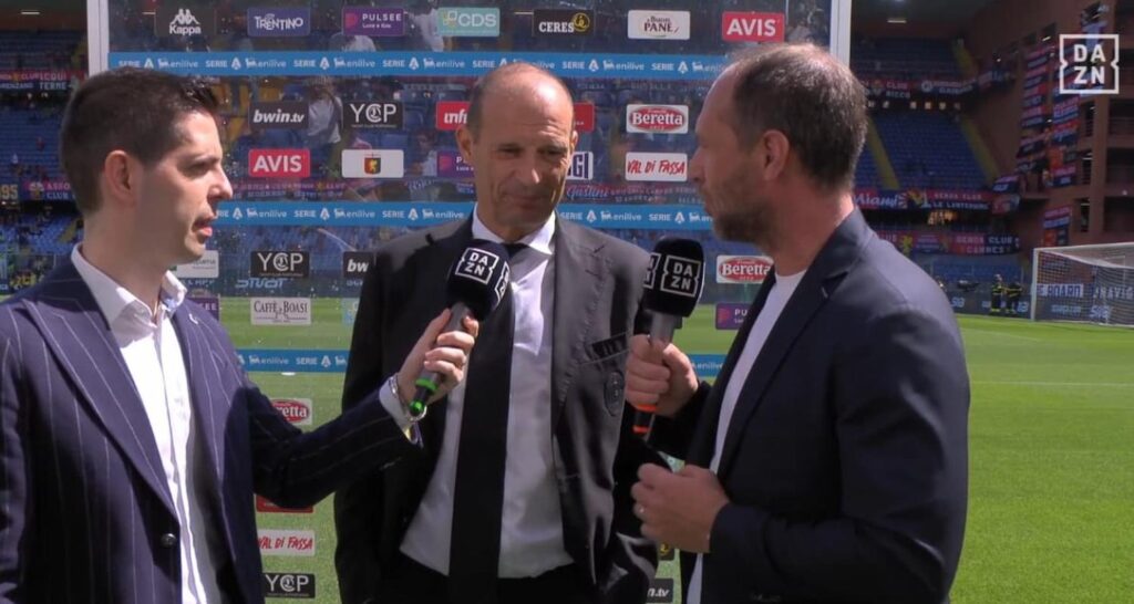 allegri dazn genoa milan (1)