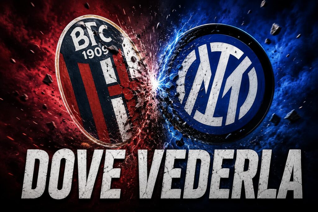 Bologna Inter dove vederla