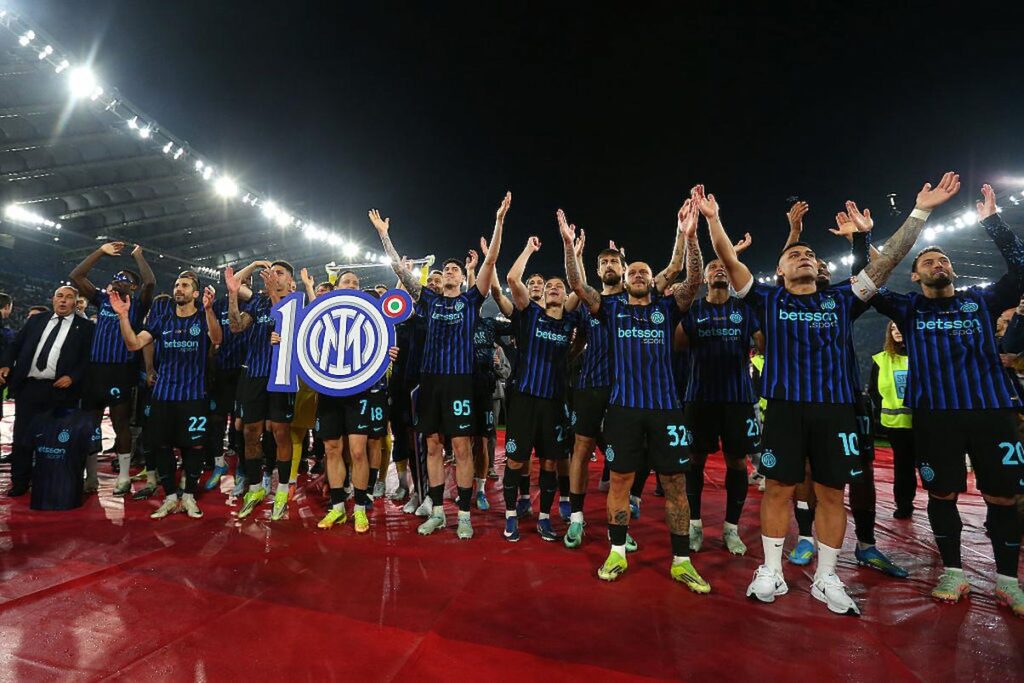 inter in festa coppa italia