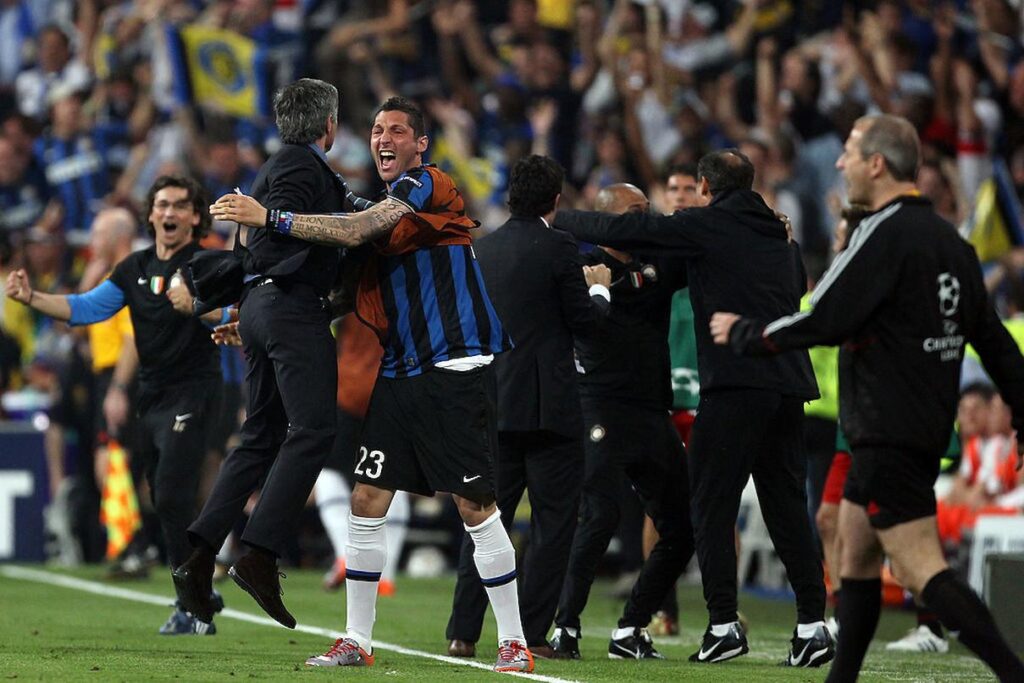 madrid materazzi mourinho champions league