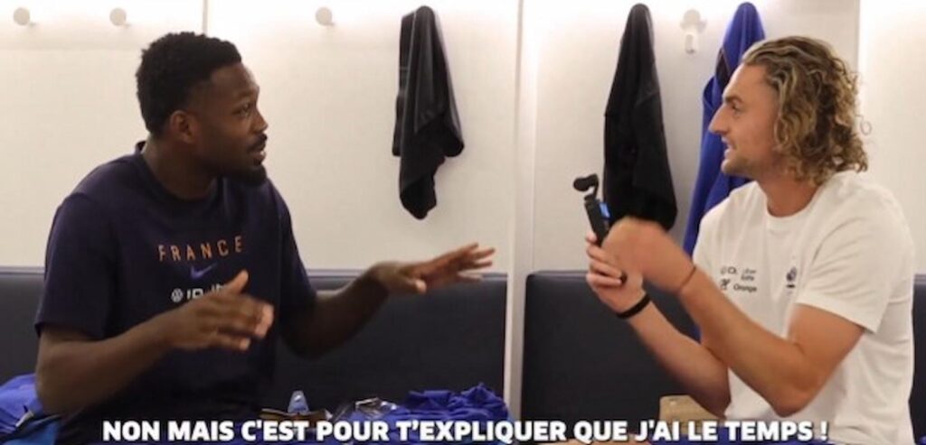 thuram rabiot siparietto francia