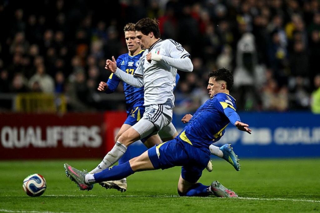 palestra bosnia vs italia