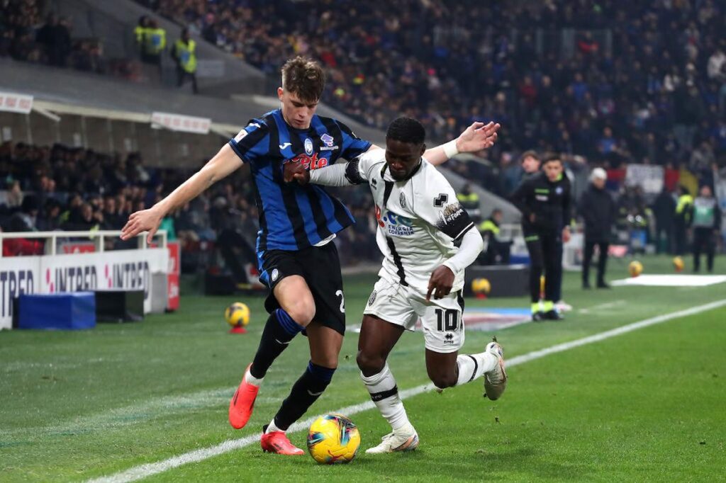 Marco Palestra saluta l'Atalanta