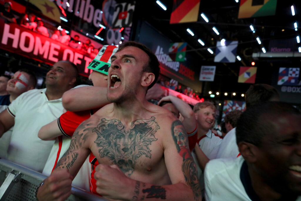 Football Fans Watch England V Mexico In The FIFA World Cup 2026