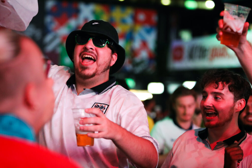 Football Fans Watch England V Mexico In The FIFA World Cup 2026
