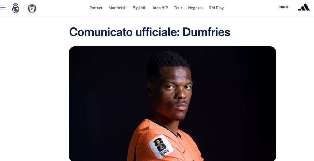 dumfries screen comunicato real